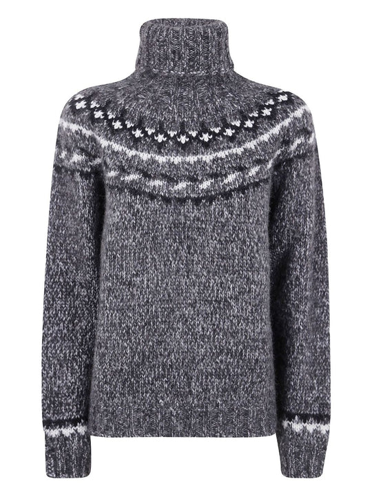 Wool Turtle-Neck Jumper
