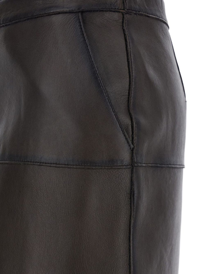 Parosh Skirts - Marrone | bd1a181a7233b6c095ac542e35b0c1ddd3963db7