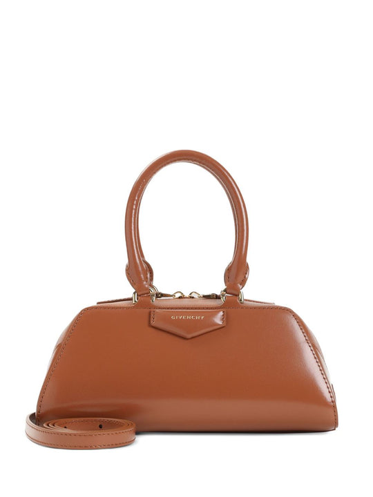 Antigona East West Mini Leather Handbag