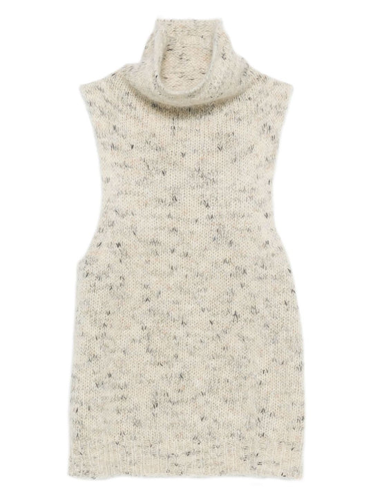 Wool Turtle-Neck Top