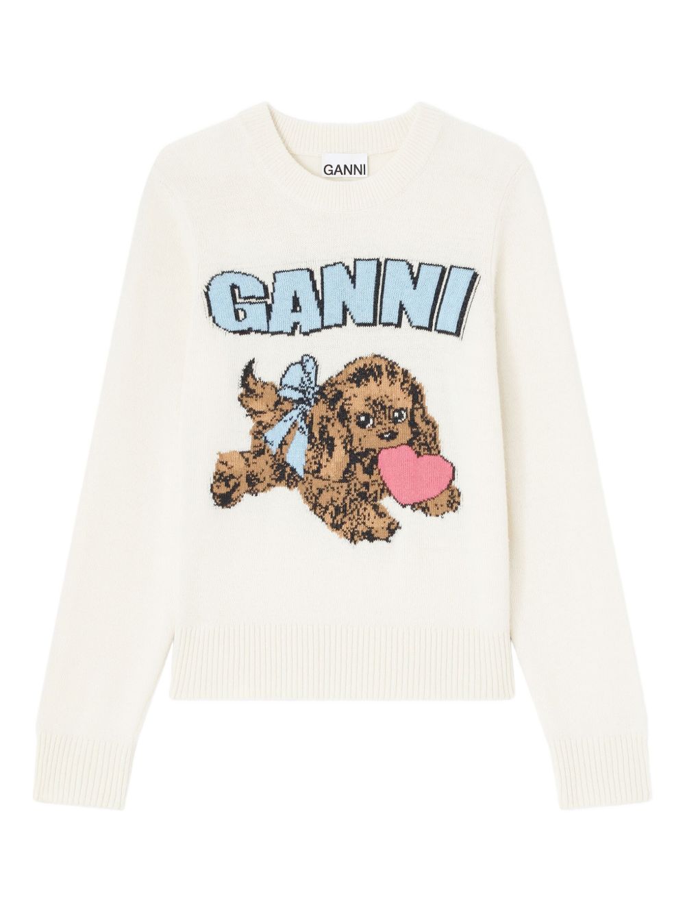 Ganni Sweaters - Light and natural | ecde93c573ac87b2362c293f3c4e4e015dea6b81