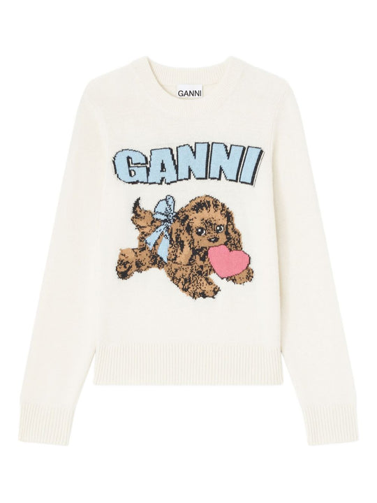 Fluffy Puppy Love Wool Sweater
