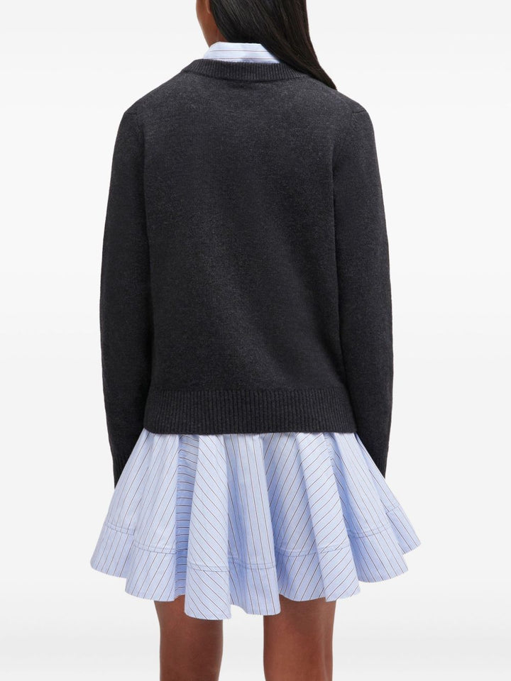 Ganni Sweaters - Blacks and greys | 5d51b8b6746f58adf1c3df556e69fc01893978d1