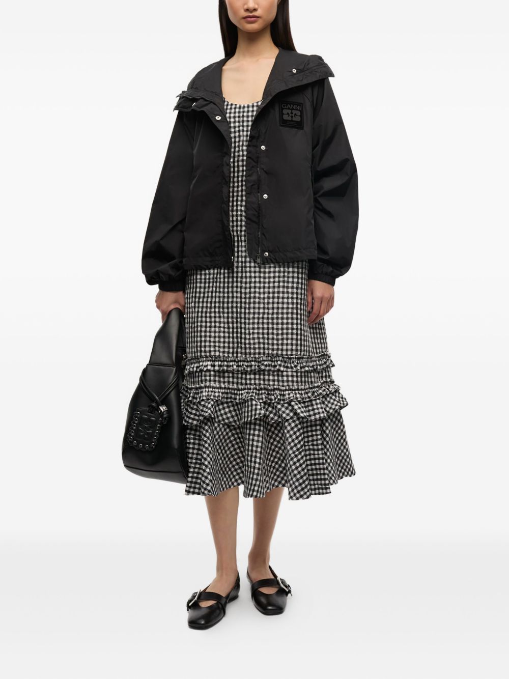 Ganni Coats - Blacks and greys | 048e7a71b7b3b2482497bae043073b196b993854