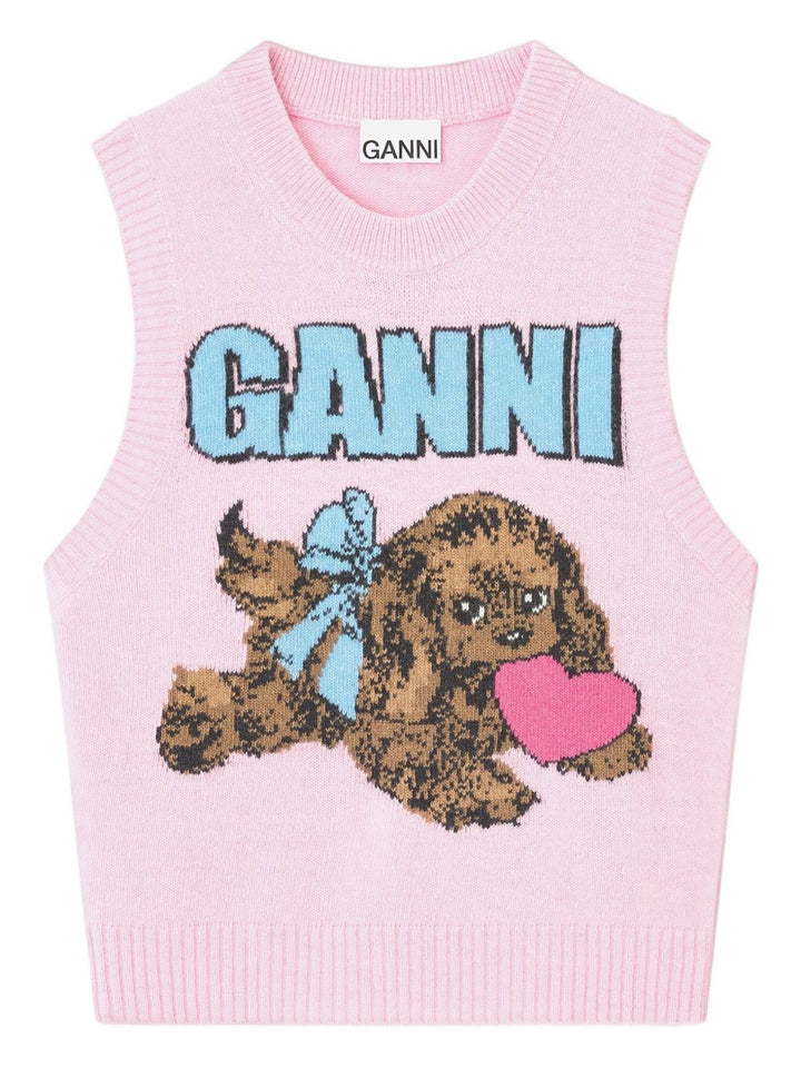 Ganni Sweaters - Light and natural | 662981f17409b30e8b32196280462eedb10e7373