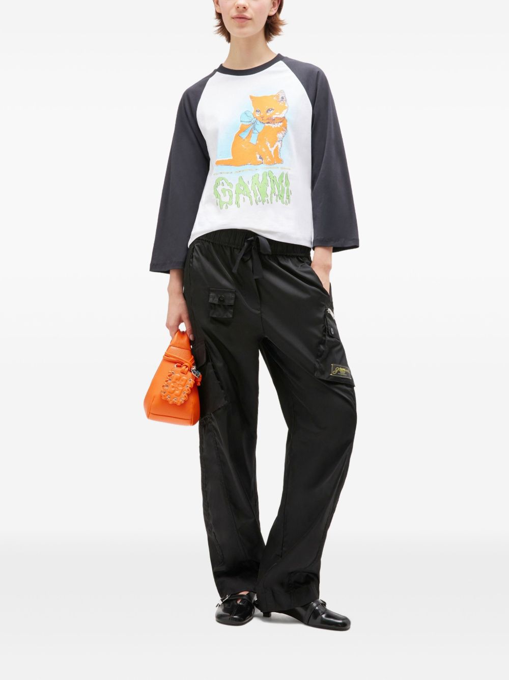 Ganni T-shirts and Polos - Light and natural | 6bfca4b157c8535acbbced69882a453eea9000bc