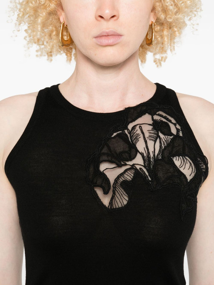 Ermanno Scervino Top - Blacks and greys | ae49428f72affabd9bacb5b5904e78bc7a41d2d5