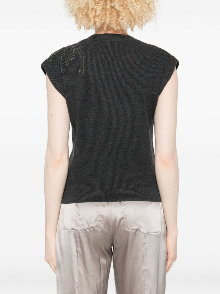 Brunello Cucinelli Top - Blacks and greys | 7152c7a92a26a5ec9bc0c7a583c355ec3ee192f7