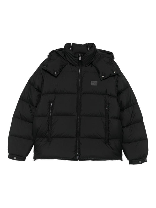 Nylon Short Down Jacket