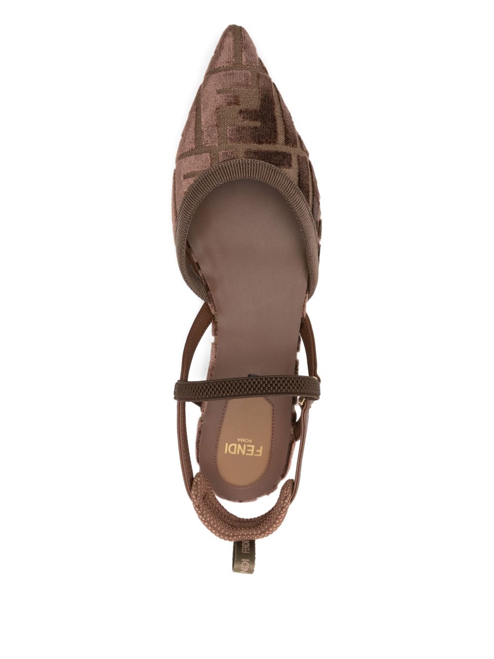 Fendi Flat shoes - Marrone | e2eee1a3bdf27220e647ab7d0a018deb1e99fd83