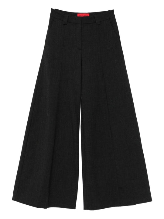 Alma Wool Blend Wide-Leg Trousers