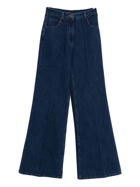 Flared Denim Jeans