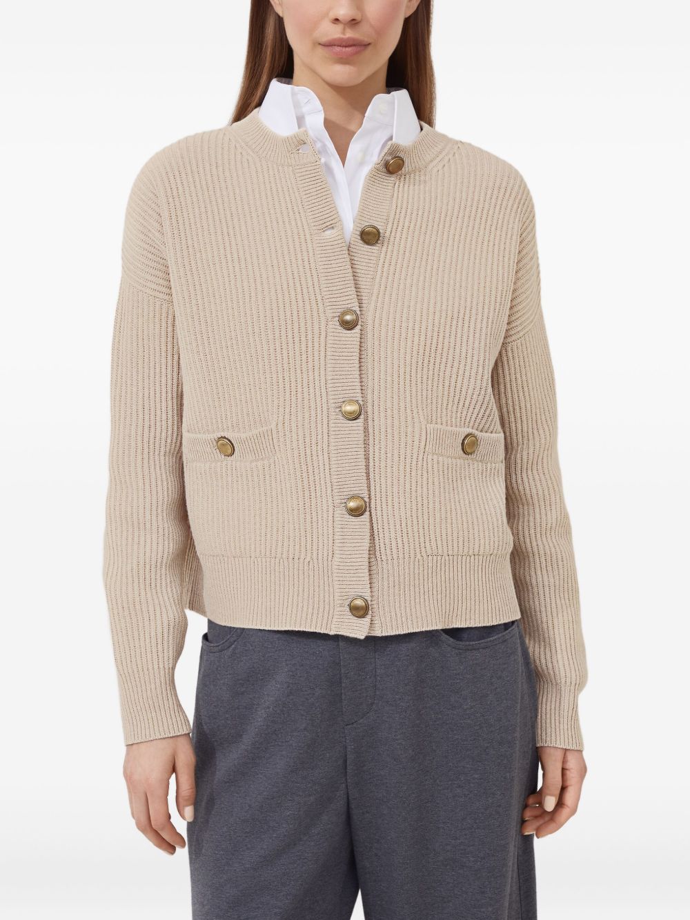 Brunello Cucinelli Sweaters - Light and natural | 4411abd520f6bbfe1f72ef4f359eb4a91ecac1ee