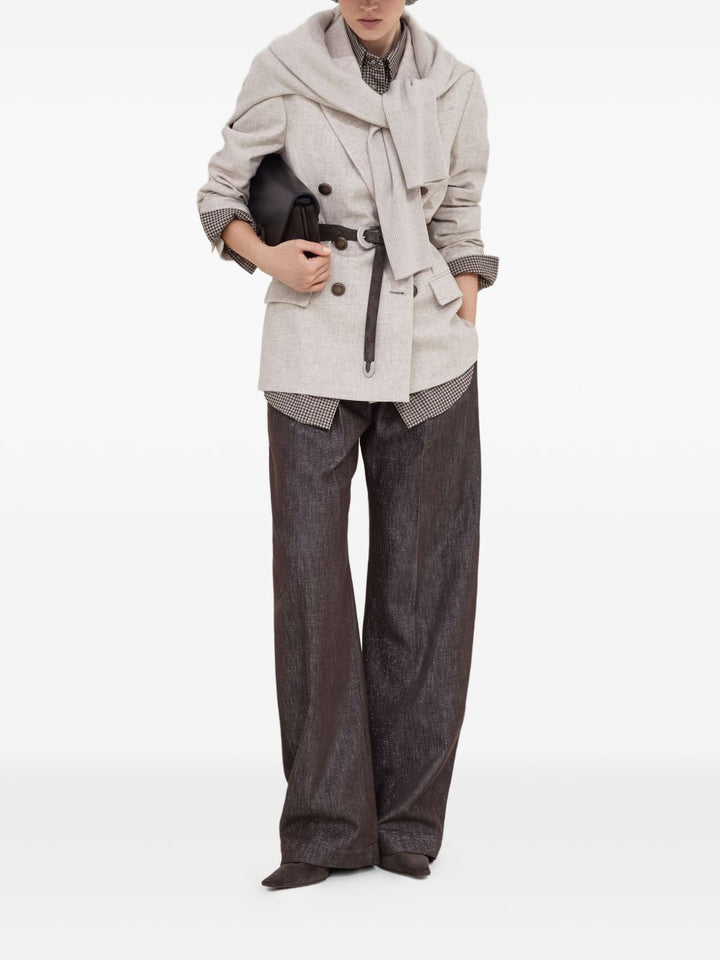 Brunello Cucinelli Shirts - Marrone | 121355ab5ea4dab7a19aeb373710be87fe853125