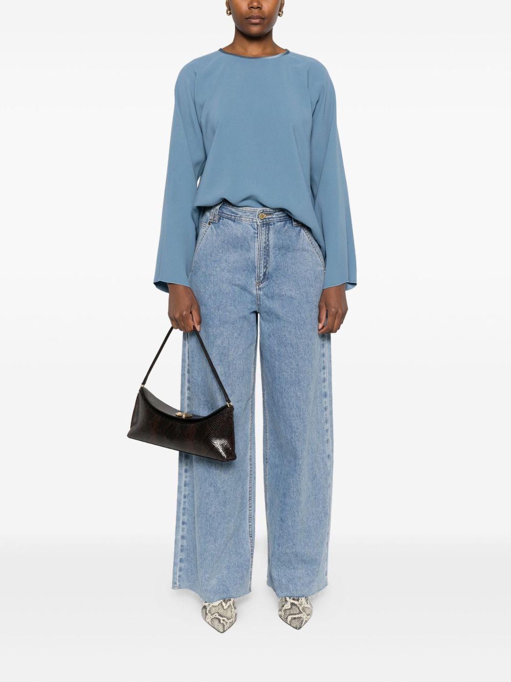 Forte Forte Top - Blue and green | 52ffef1d5f4fcb266899e267f82db1e362f70123