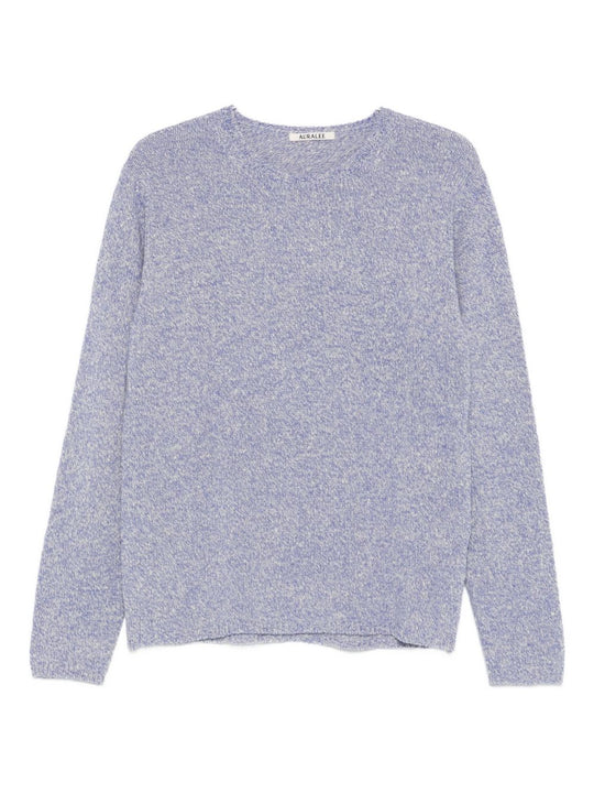 Wool And Cotton Crewneck Jumper
