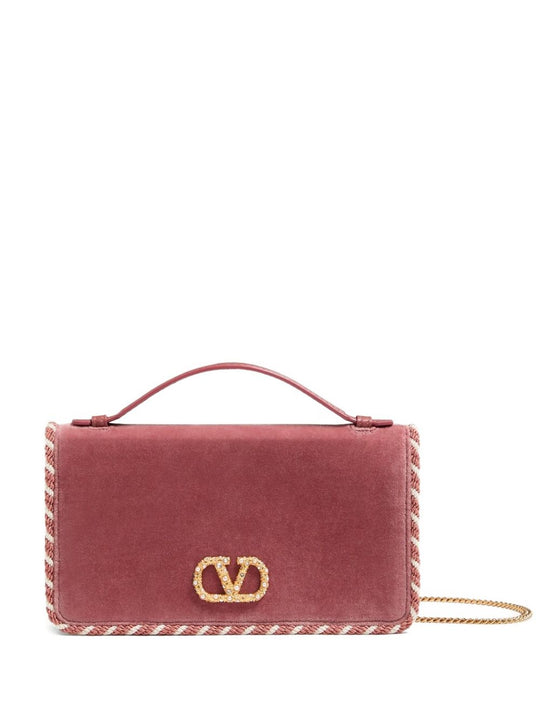 Vlogo Signature Velvet Wallet On Chain