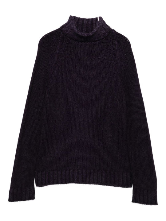 Wool Turtle-Neck Jumper