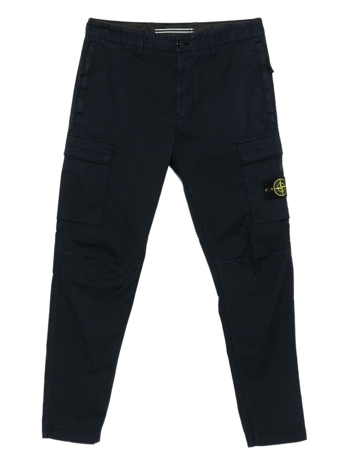 Stone Island Trousers - Blue and green | 30ac4c8234ef607fbbba245493f7aee2f60da2ac