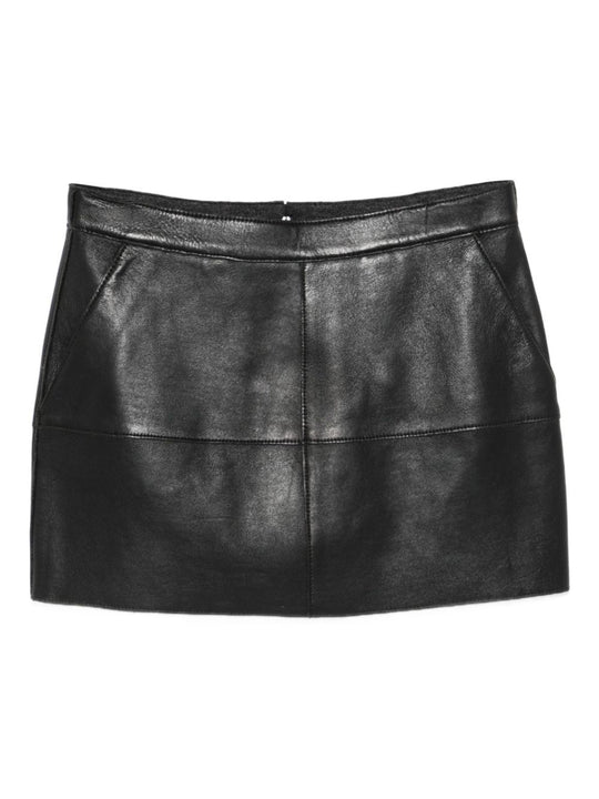 Leather Mini Skirt