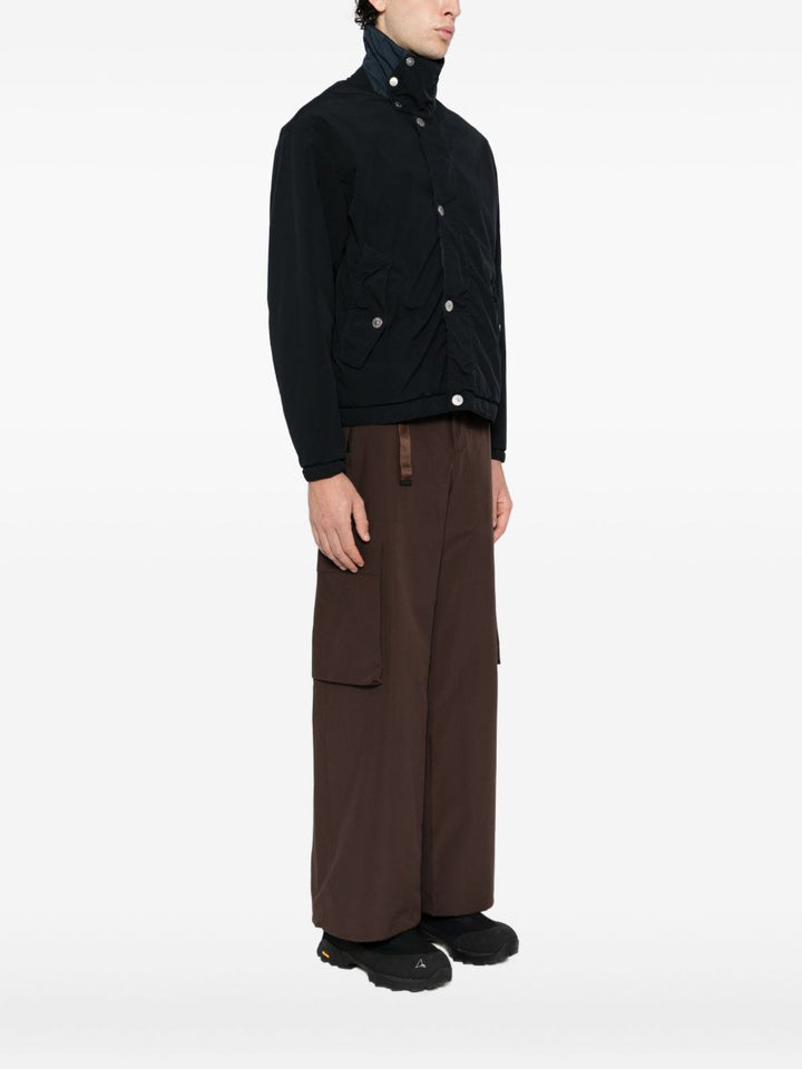 Stone Island Coats - Blue and green | 67feabd4219dd805d94c900204be89b3301343de