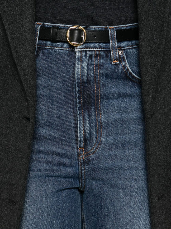 Toteme Main Jeans - Blue and green | 7cb8a33cd437dba9c9594c4bebd28247d4773da4