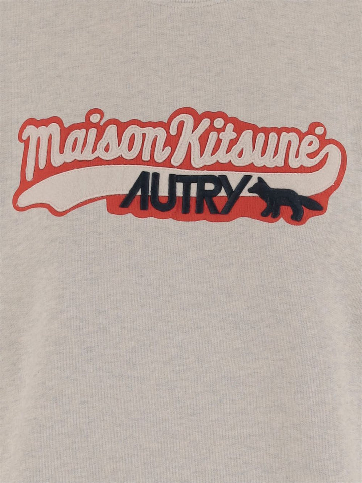 Autry X Maison Kitsune Sweaters - Light and natural | 4a54c32da82381354c1ef2fc38cefcbc7aafaae6