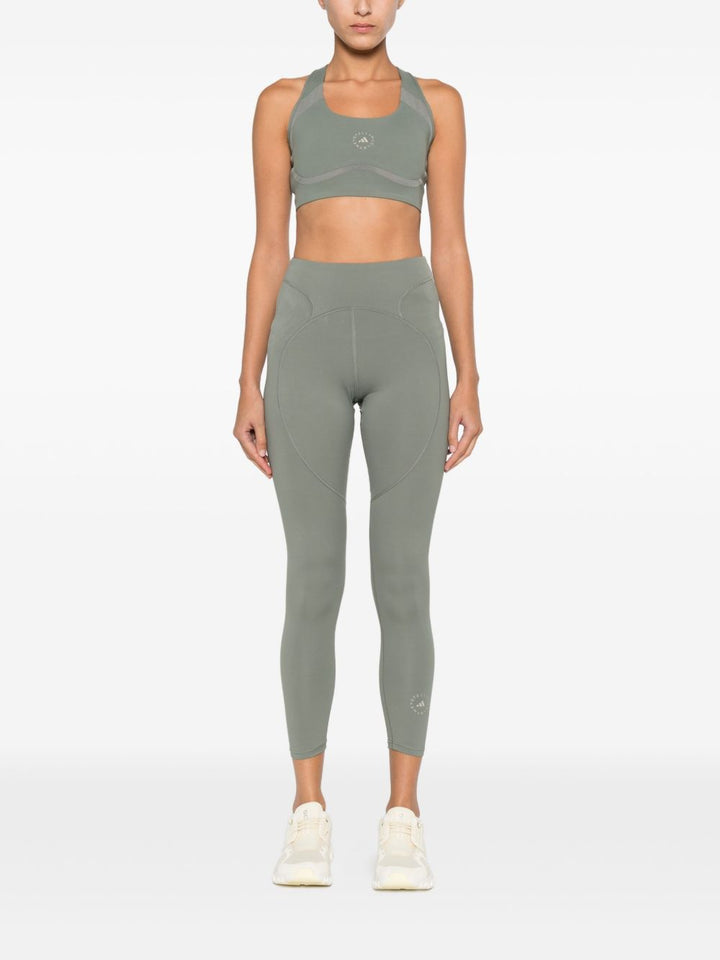 Adidas By Stella Mccartney Trousers - Blue and green | 6015050d74e61890cd7af704b338cc68ab3c35d8