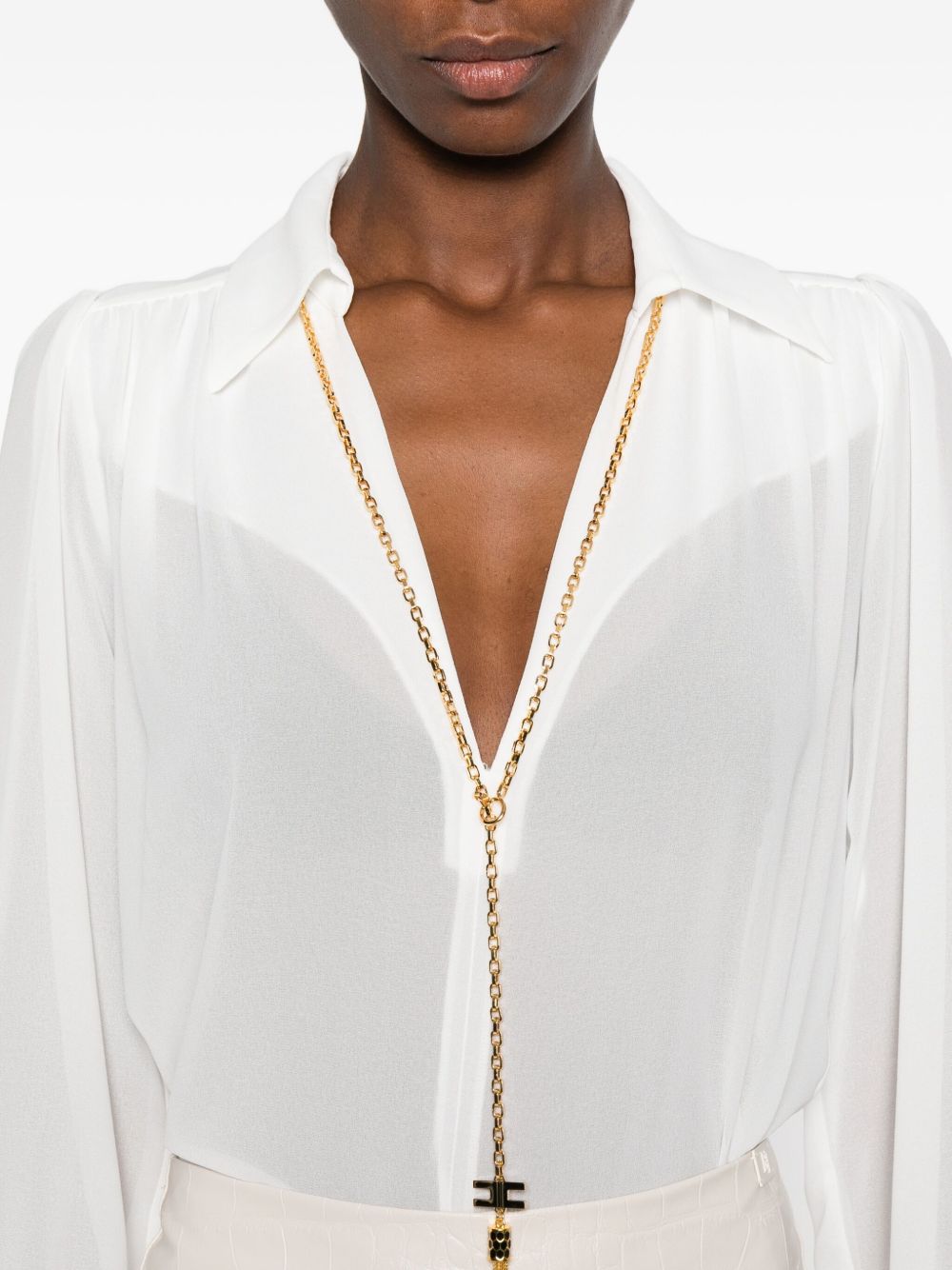 Elisabetta Franchi Shirts - Light and natural | c45d70b0cc917314daf1974f491c6f89ce44bbdf