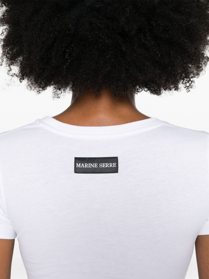 Marine Serre T-shirts and Polos - Light and natural | d2cf921bc639aff2a8f1393f91cbd34c94b688d3