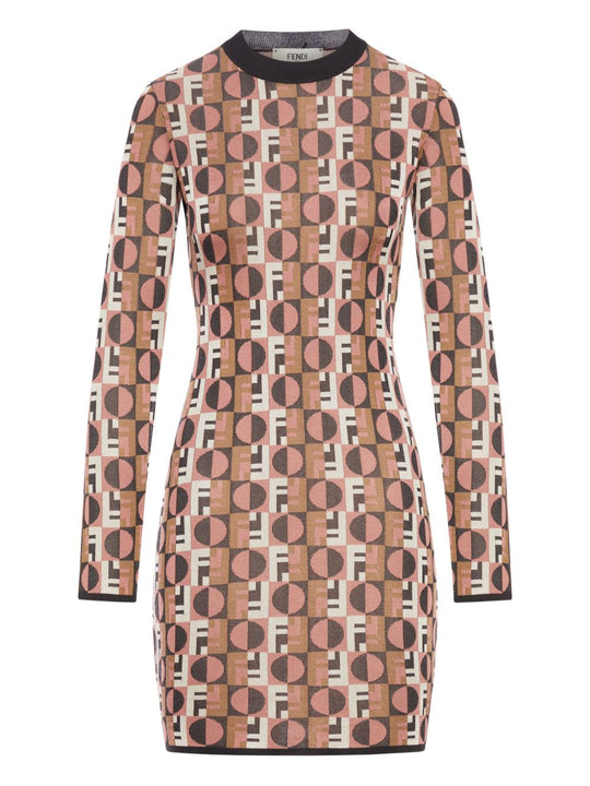 Printed Midi Dress