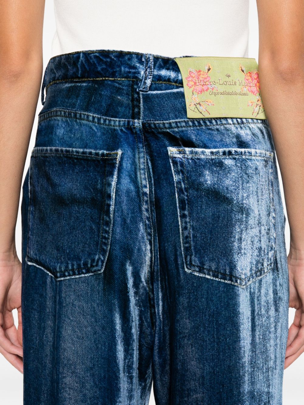 Pierre Louis Mascia Trousers - Blue and green | 89648818c69444cf6411c4561e3601fe2bf30f6a