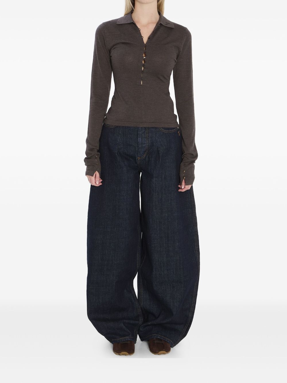 Jacquemus T-shirts and Polos - Marrone | 52ae95c0a6199bbb16dd7771ed349861ec178925