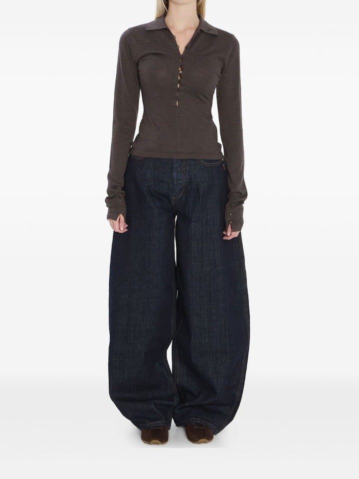 Jacquemus T-shirts and Polos - Marrone | 52ae95c0a6199bbb16dd7771ed349861ec178925