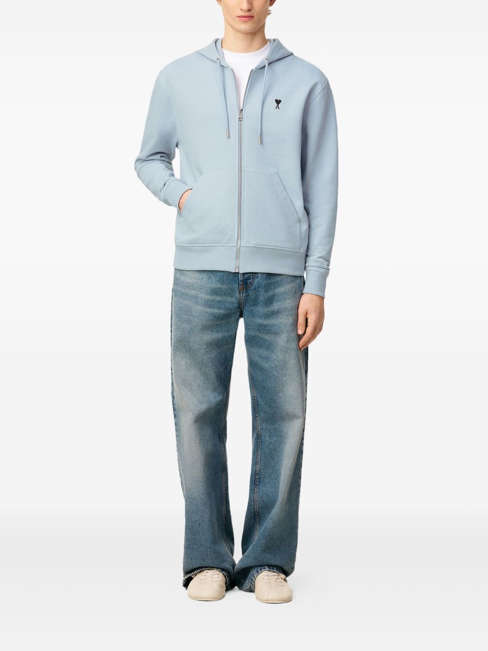 Ami Paris Sweaters - Blue and green | c37685ba3561470fadadbb8cc249a7c3b4b9fb15