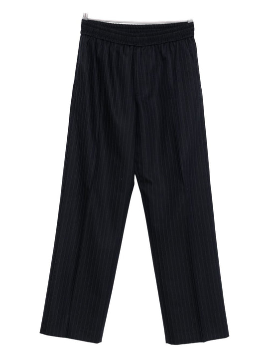 Wool Wide-Leg Trousers
