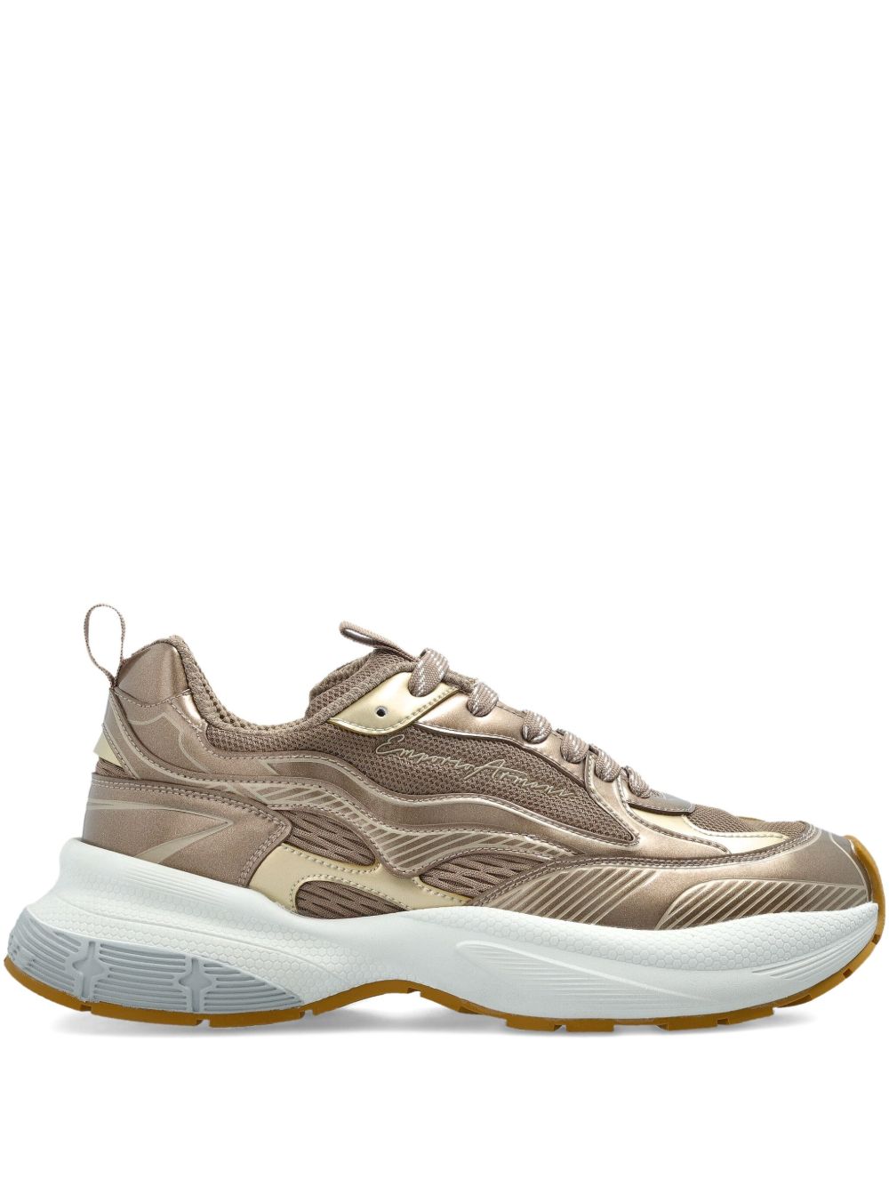 Emporio Armani Exclusive Sneakers - Marrone | a1ac9a59b197e14ccae3feef994ac889c0fc2704