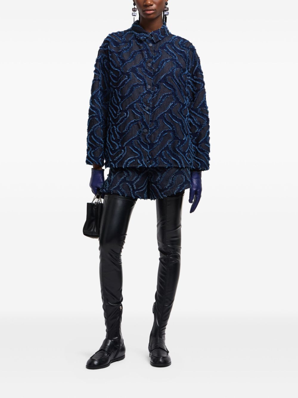 Emporio Armani Shorts - Blue and green | 1624a79bccca591da79d854d69b4544c092789f5