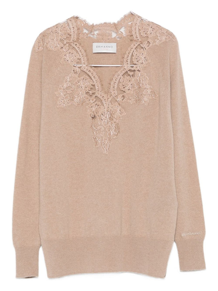 Ermanno Firenze Sweaters - Marrone | 47ff66c399c8c994e433528092190621c2212483