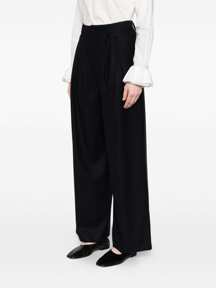 Susanne Bommer Trousers - Blue and green | ac75446ea715bbde7538ec17161f0bee011f0a00