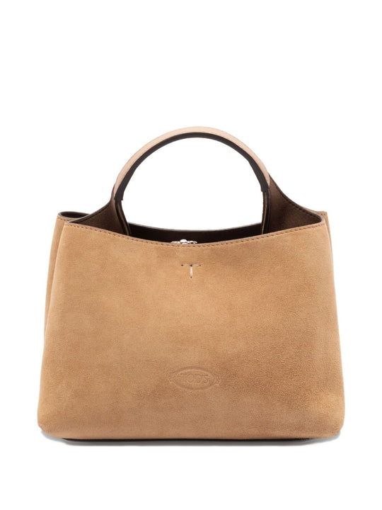 Micro Leather Tote Bag
