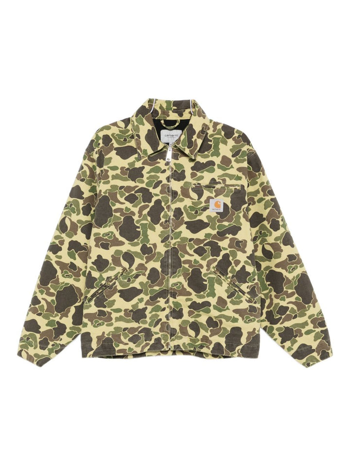 Carhartt Wip Main Jackets - Blue and green | 9ef7b936ed61aff566d22f28aa61af31278a0aee