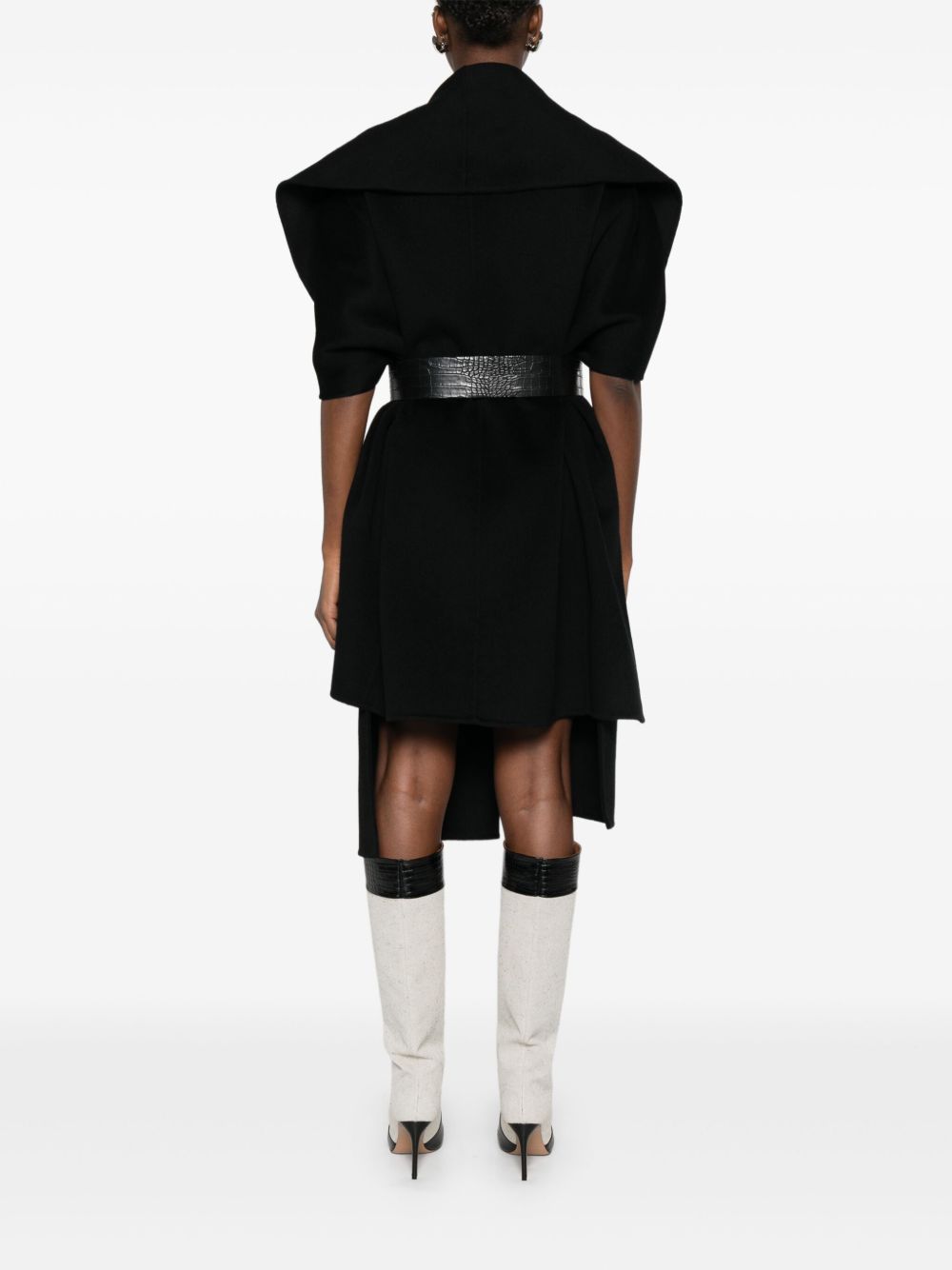 Elisabetta Franchi Coats - Blacks and greys | 0b71ecd222745b7edee84412dc880c4f2bf5a3a3