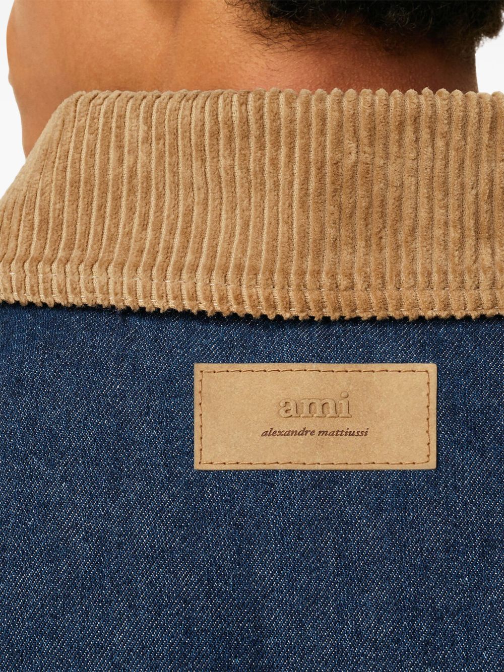 Ami Paris Coats - Blue and green | d7b577f83f46e72b635d5c36343d5b73e887e520