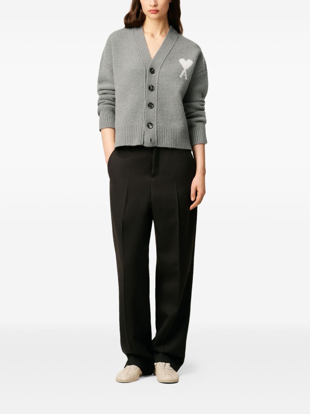 Ami Paris Sweaters - Blacks and greys | 0a9e92dee4c043c758325d055aa62605fd7f9935