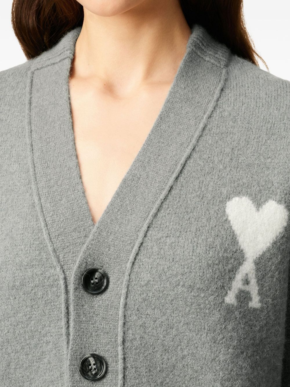 Ami Paris Sweaters - Blacks and greys | 5fdee42c427561b453c1a7c1edd37e2dd659bc3d