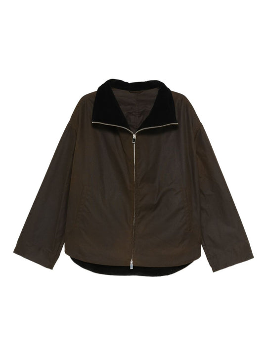 Organic Cotton Zipped Jacket