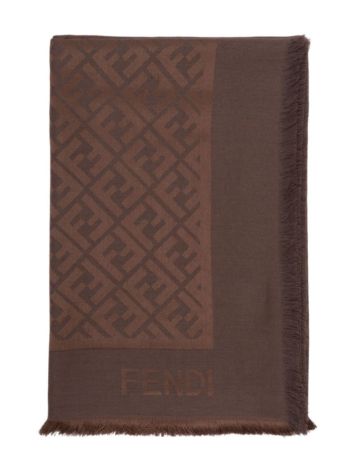 Fendi Scarfs - Marrone | 3fe3a3605ef20e7853916f83febdca1438fc3bae
