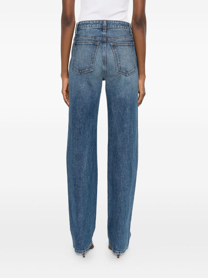 Khaite Jeans - Blue and green | c8a68d5f706e9b3ab2fd138d16ce1bf1dc210da8