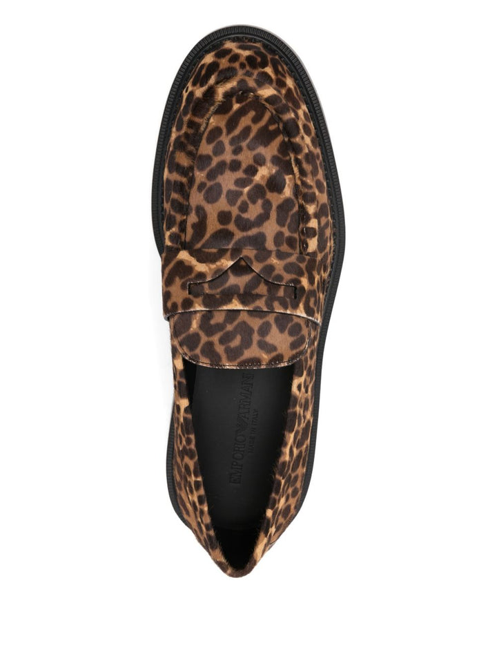 Emporio Armani Flat shoes - Marrone | 22d348236b78aced422082c5e25473f05b43e8a5